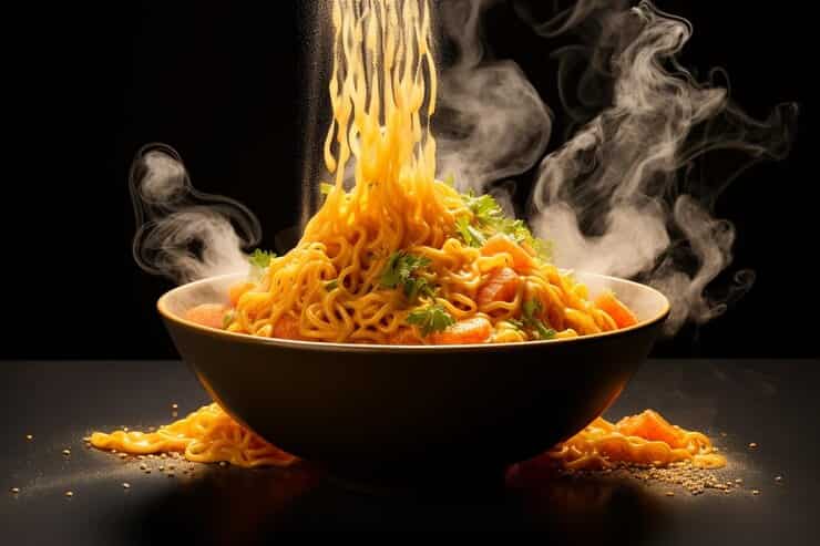 خرید و قیمت نودل با طعم ادویه ماسالا + فروش صادراتی